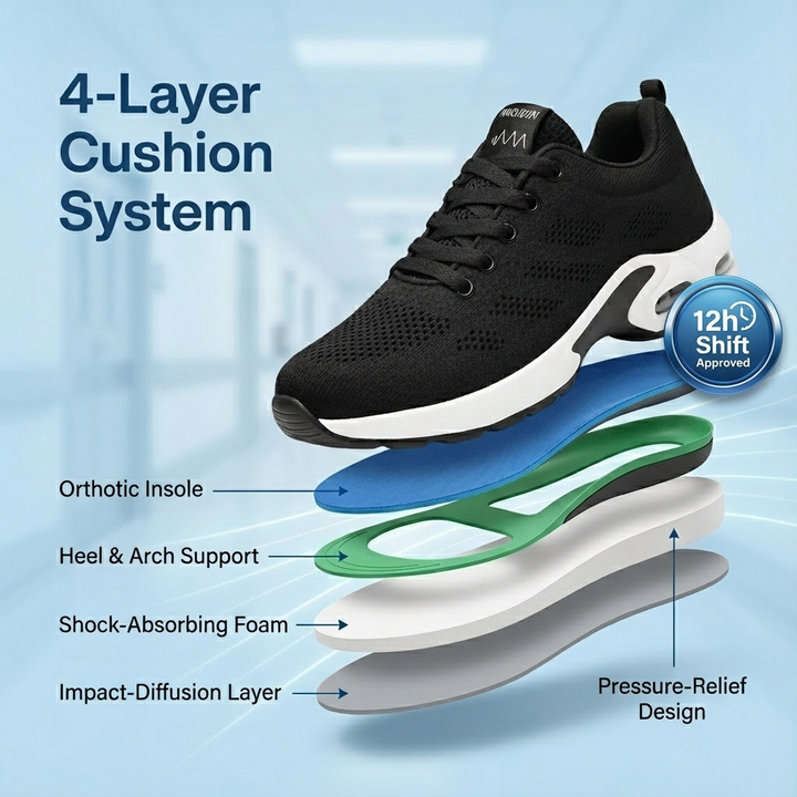Orthora Pro – Schuhe zur Schmerzlinderung bei Fersen- und Plantarfasziitis
