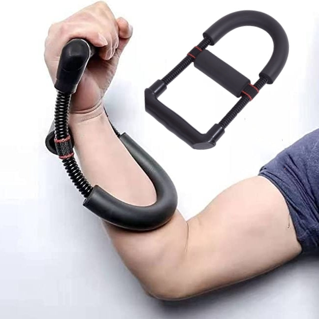 U-förmiger Unterarmtrainer mit Schaumstoffgriff