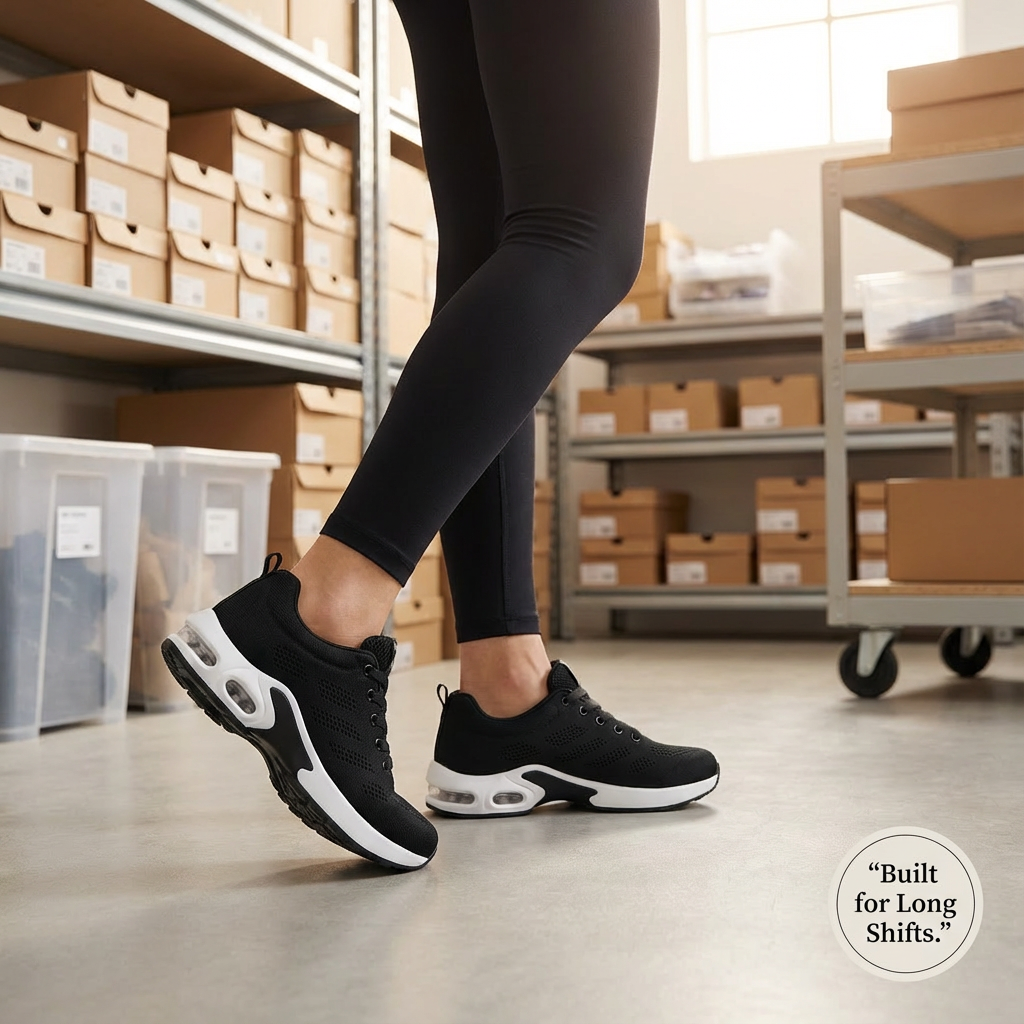 Orthora Pro – 12-Stunden-Schuh für Linderung von Fersen- und Plantarfasziitis (Unisex)