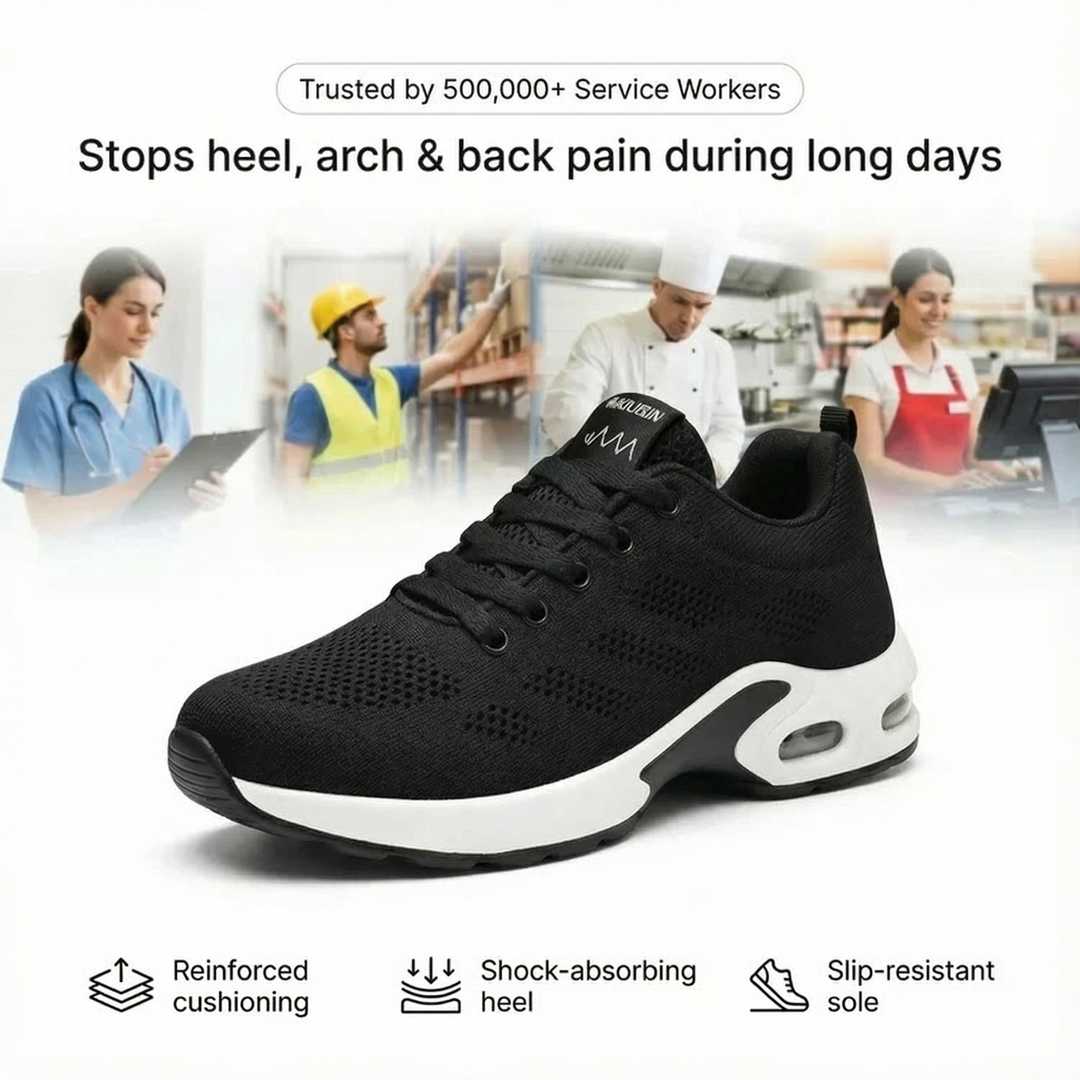 Orthora Pro – 12-Stunden-Schuh für Linderung von Fersen- und Plantarfasziitis (Unisex)
