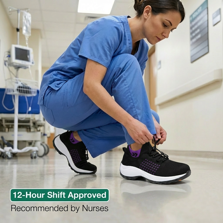 ShiftPro – 12-Stunden Komfortschuhe zur Linderung von Fersen- und Plantarfasziitis